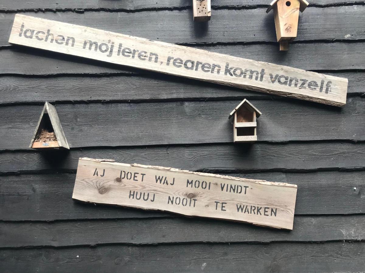 Sfeervol Chalet In Drenthe Bij Het Dwingelderveld Villa Spier Екстериор снимка
